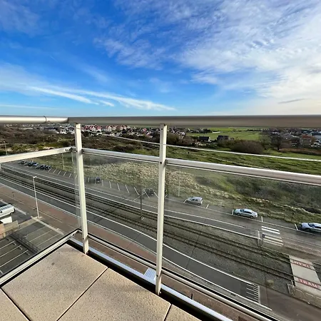 Stylish With Stunning Open View On Warandeduinen Apartman Middelkerke